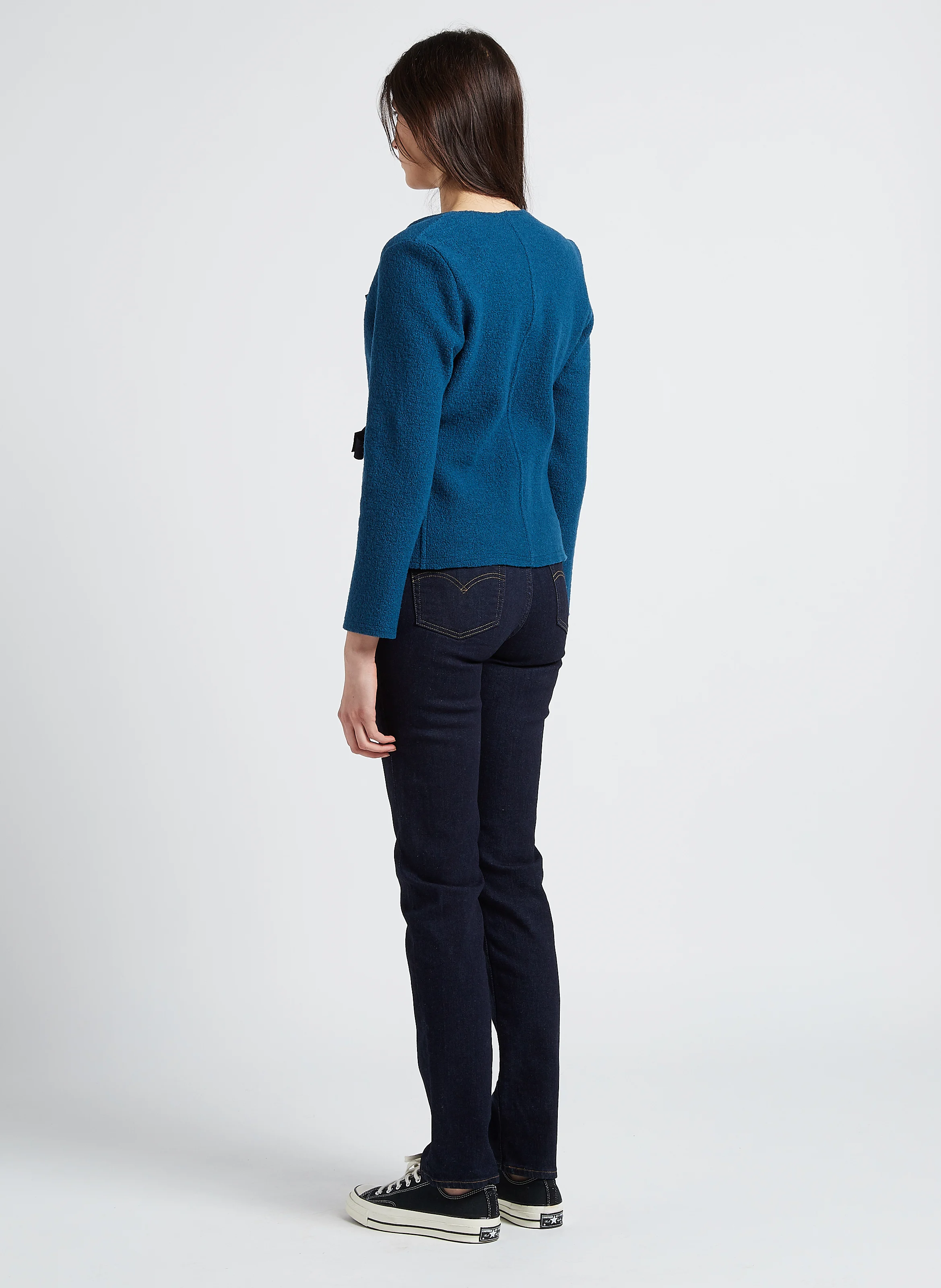 724 HIGH RISE STRAIGHT - Jean slim en coton mélangé | Jean brut