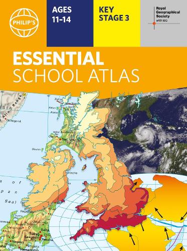Philip's RGS Essential School Atlas - Philip's World Atlas (Paperback)