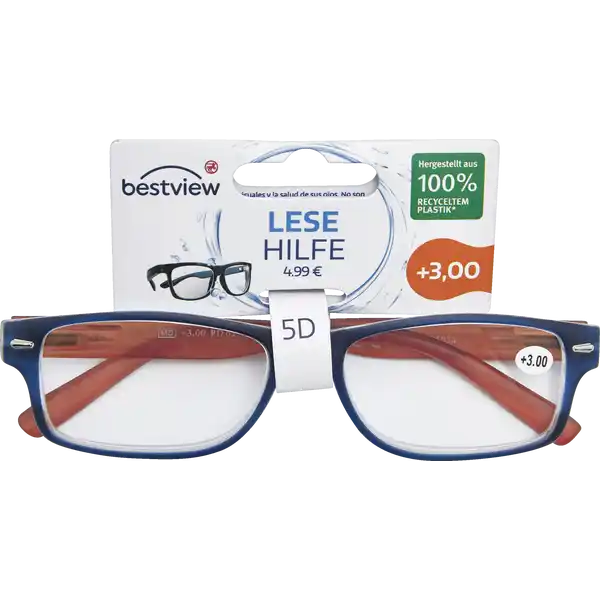Lesehilfe Modell 5D, + 3,0 Dioptrien
