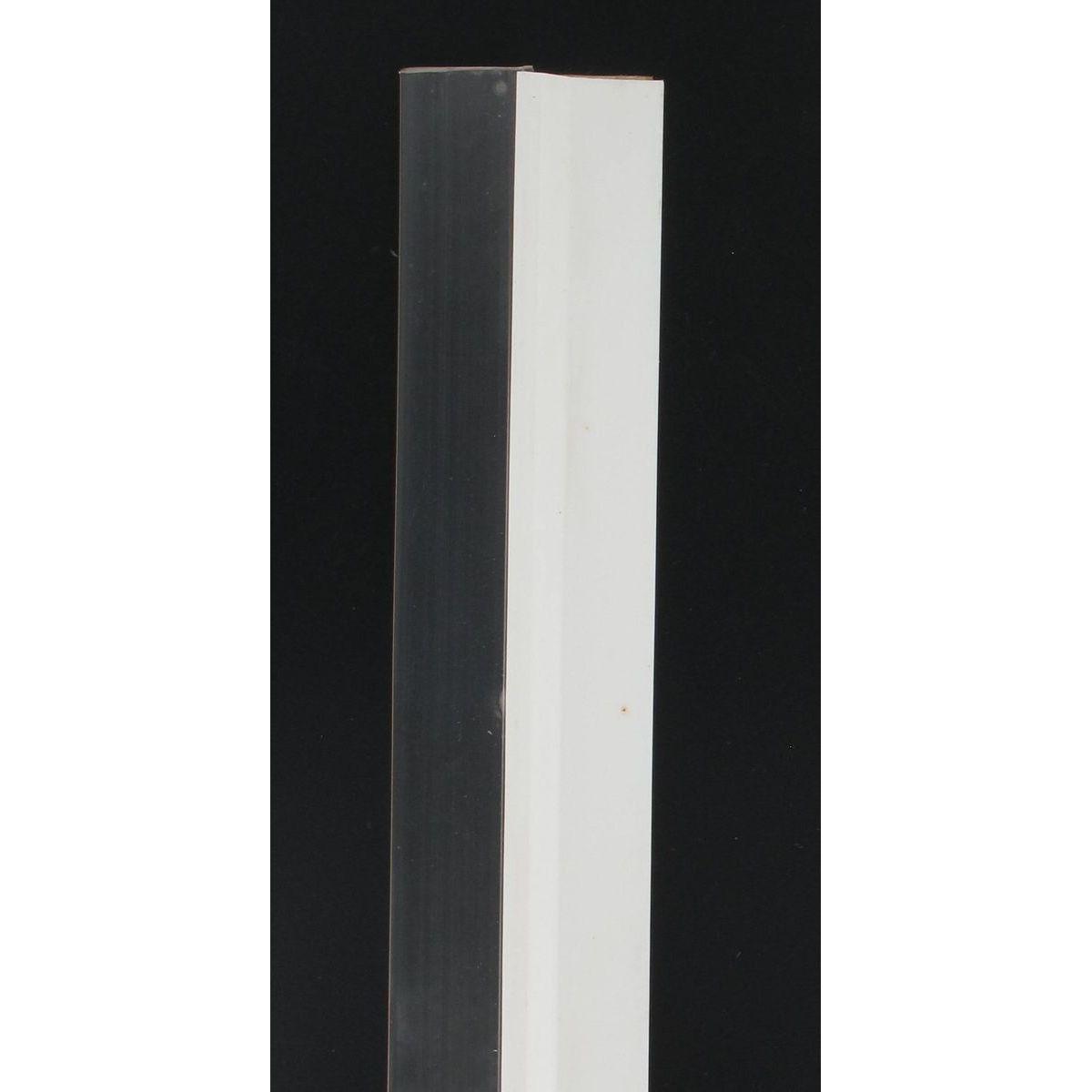 BAS PORTE ADHESIF CAOUTCHOUC 93CM BLANC
