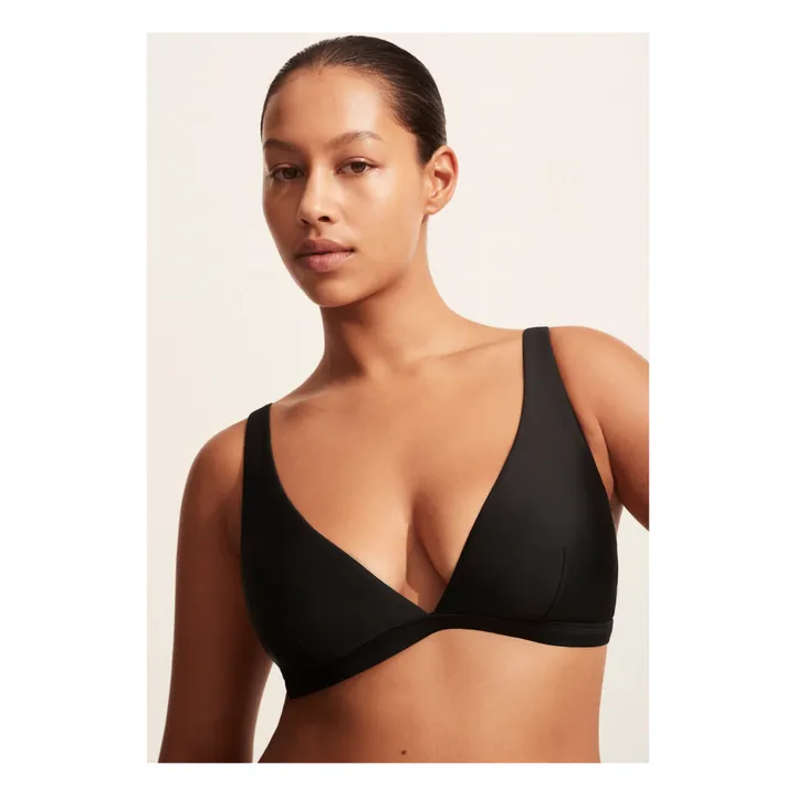 Matteau Haut de Maillot Plunge | Noir