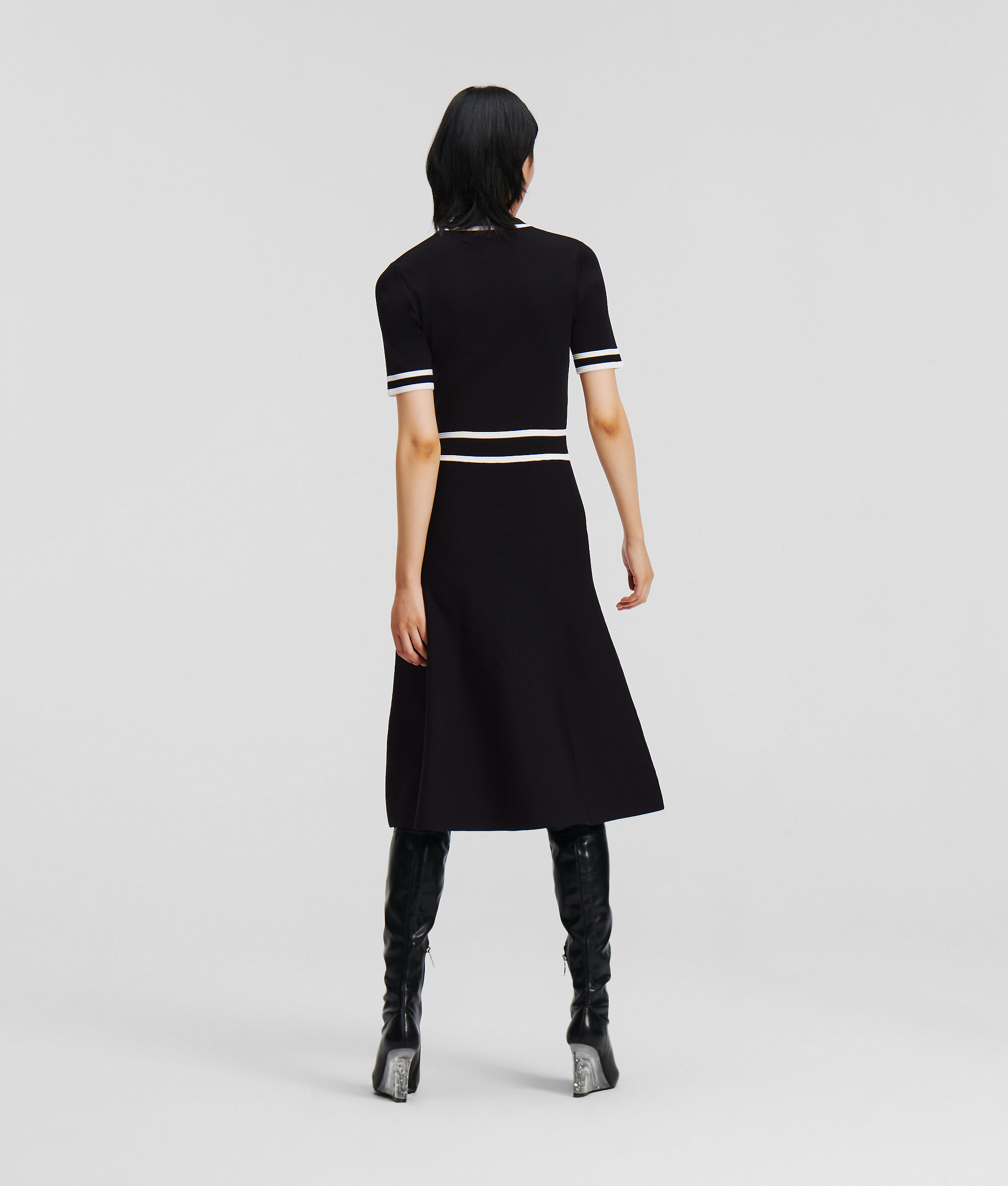 ROBE POLO EN TRICOT