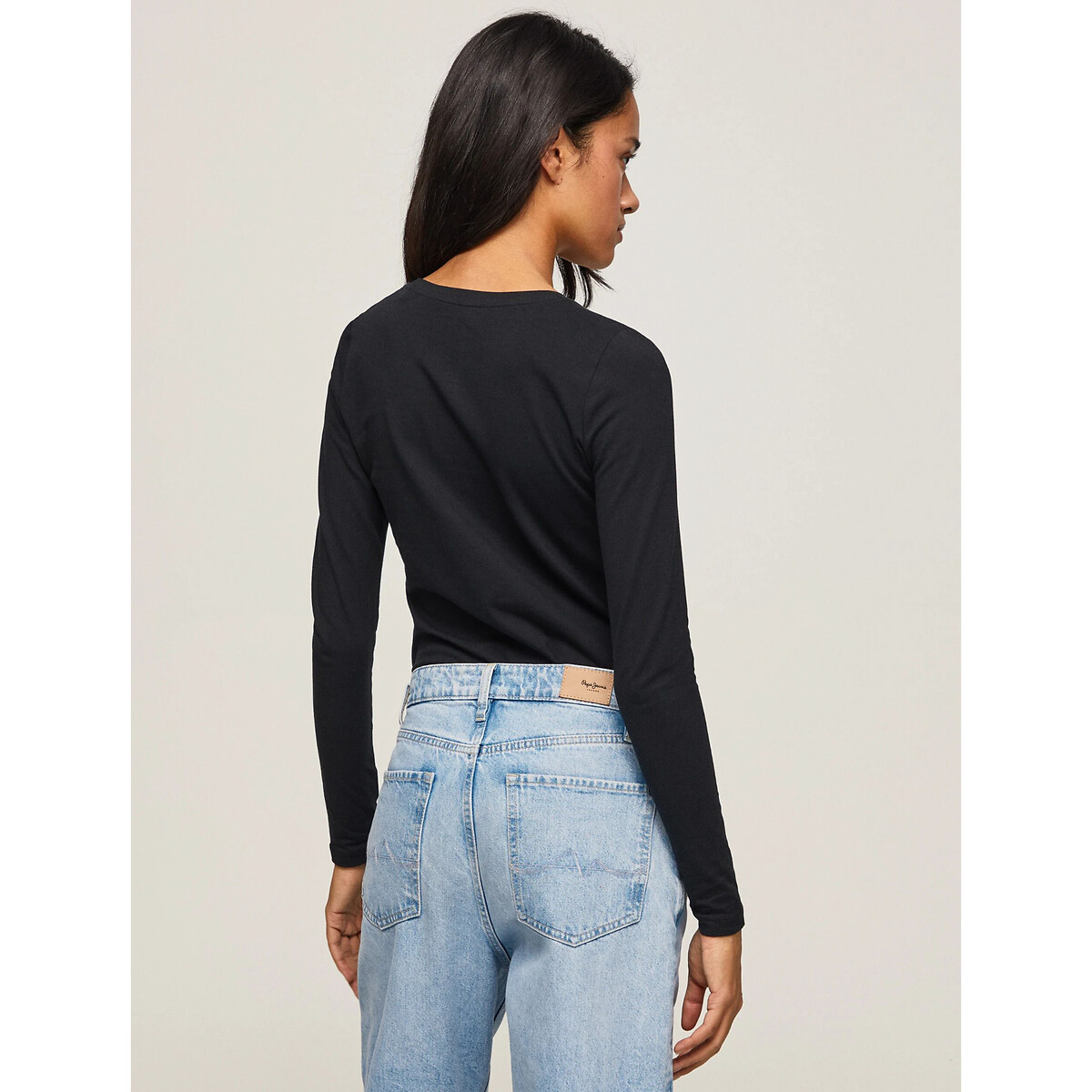 PEPE JEANS<br>Camiseta de manga comprida com logotipo