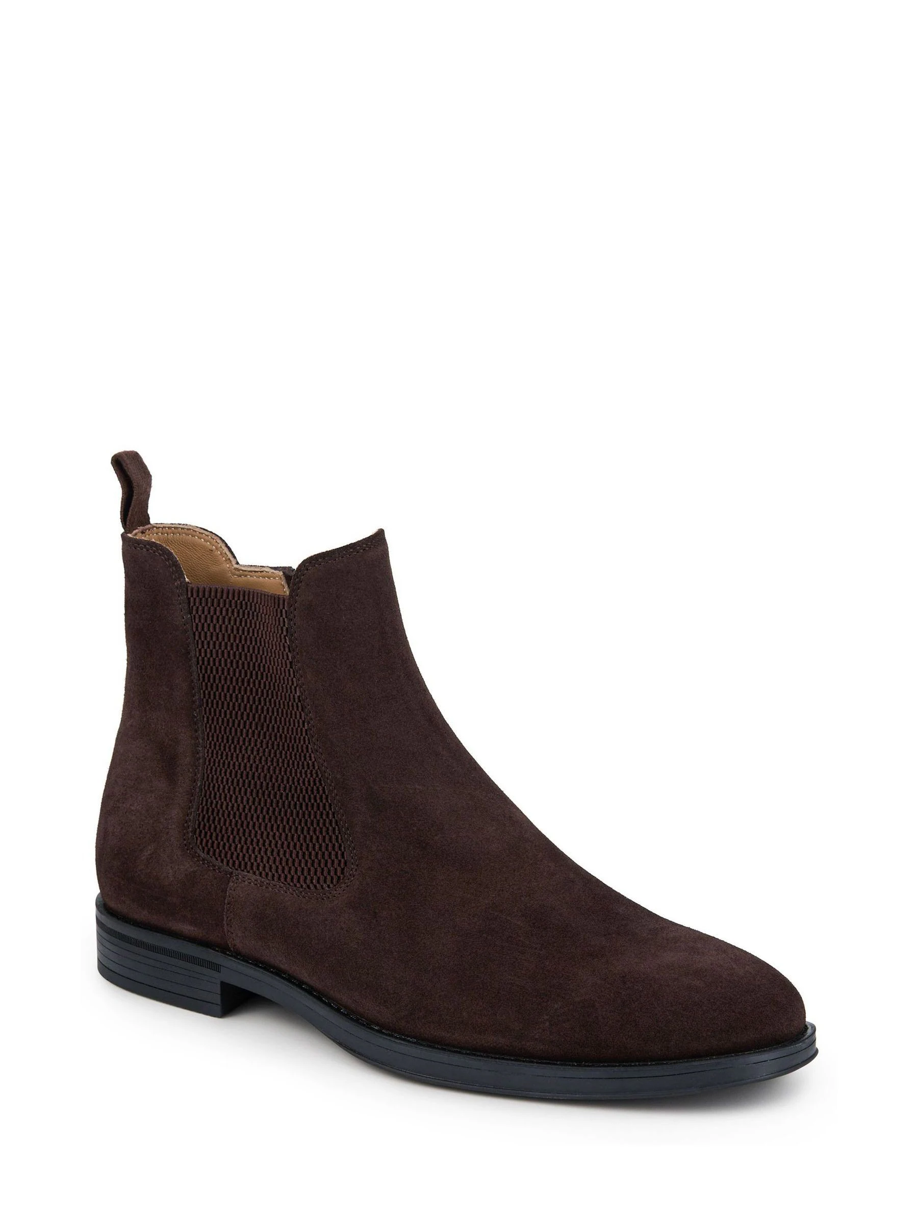 Bruin - Jones Bootmaker Gibson Leather Wide-Fit Chelsea Boots