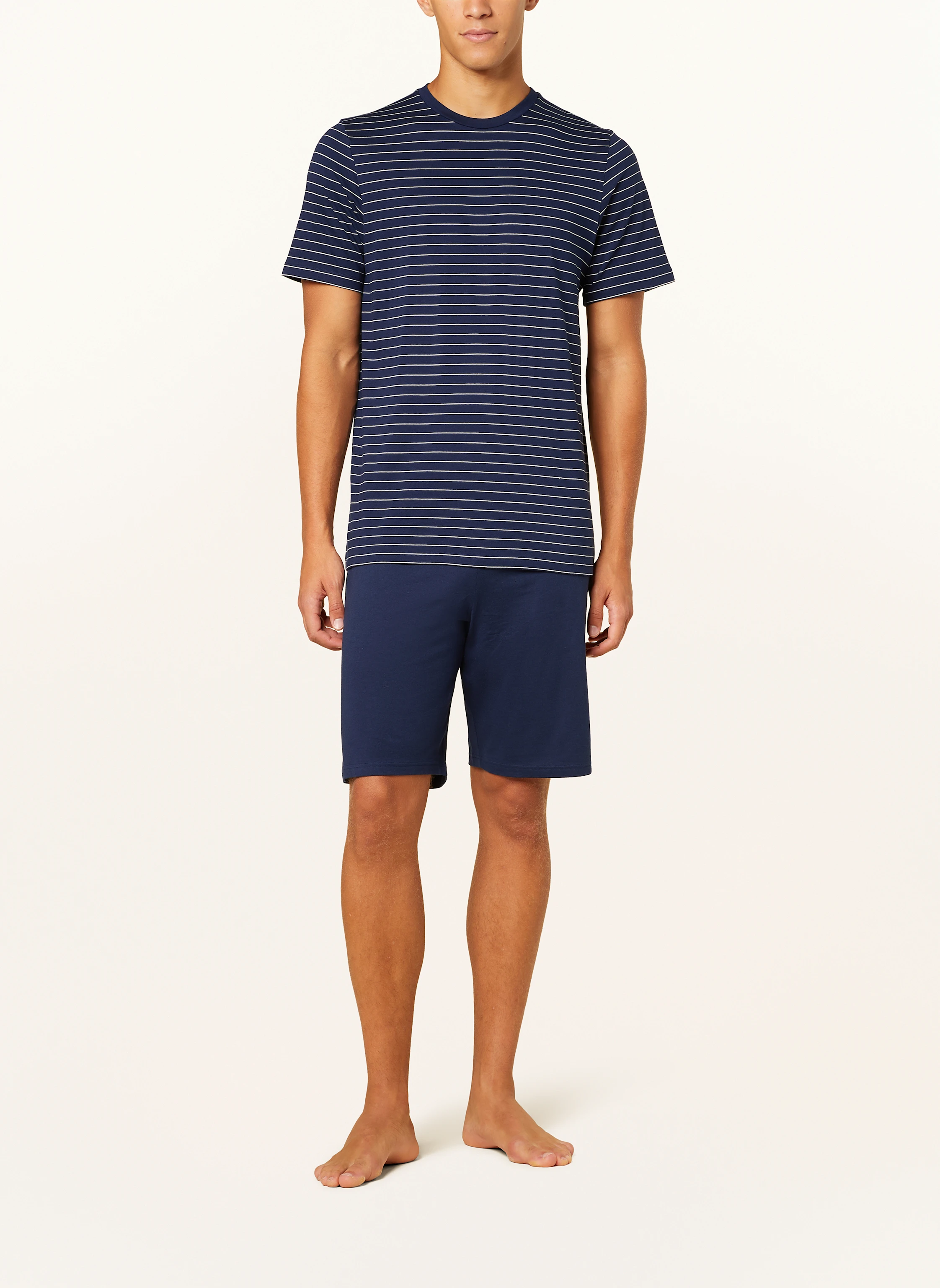 SCHIESSER Shorty-Schlafanzug CASUAL ESSENTIALS