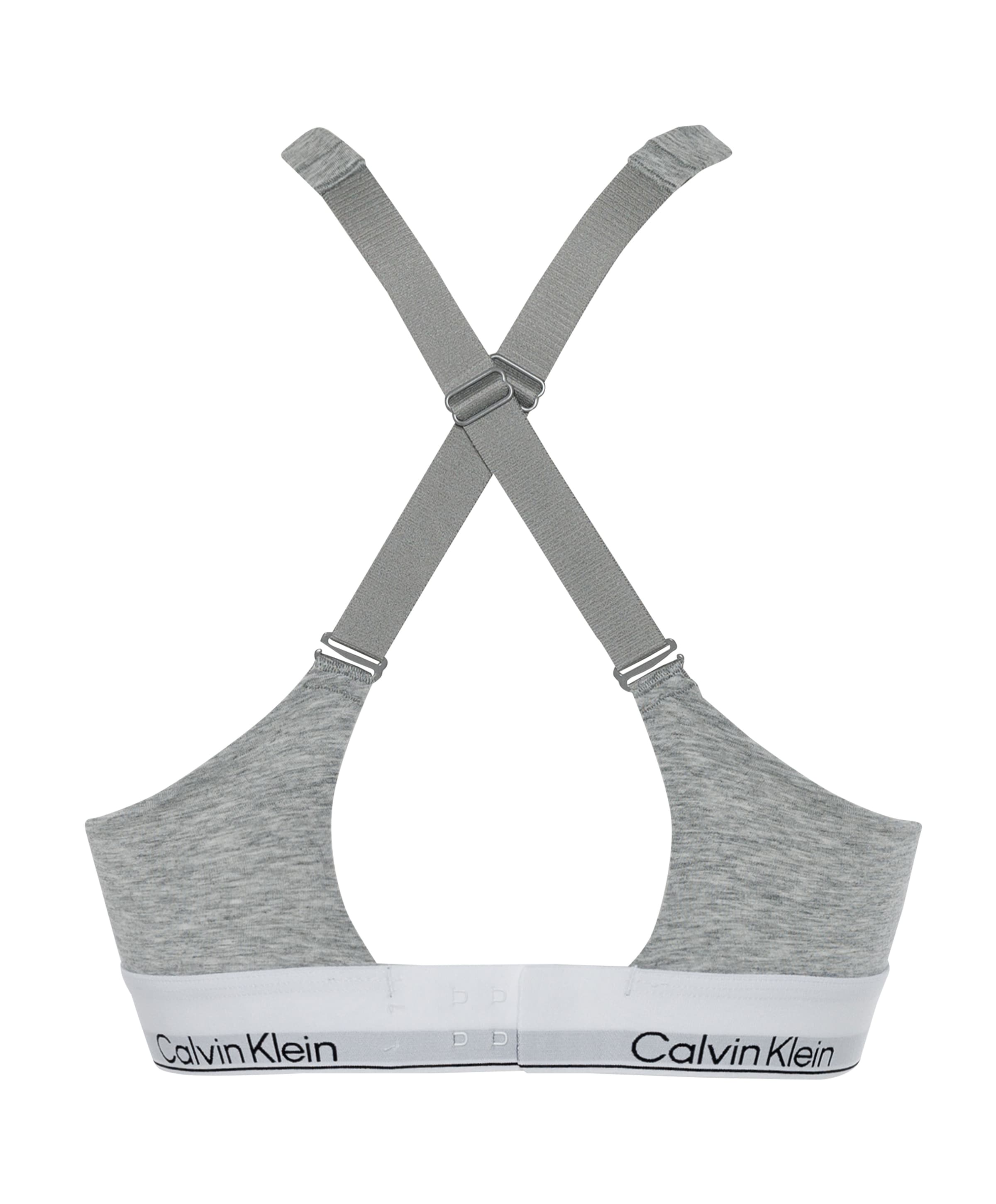 Calvin Klein Dames bralette grijs