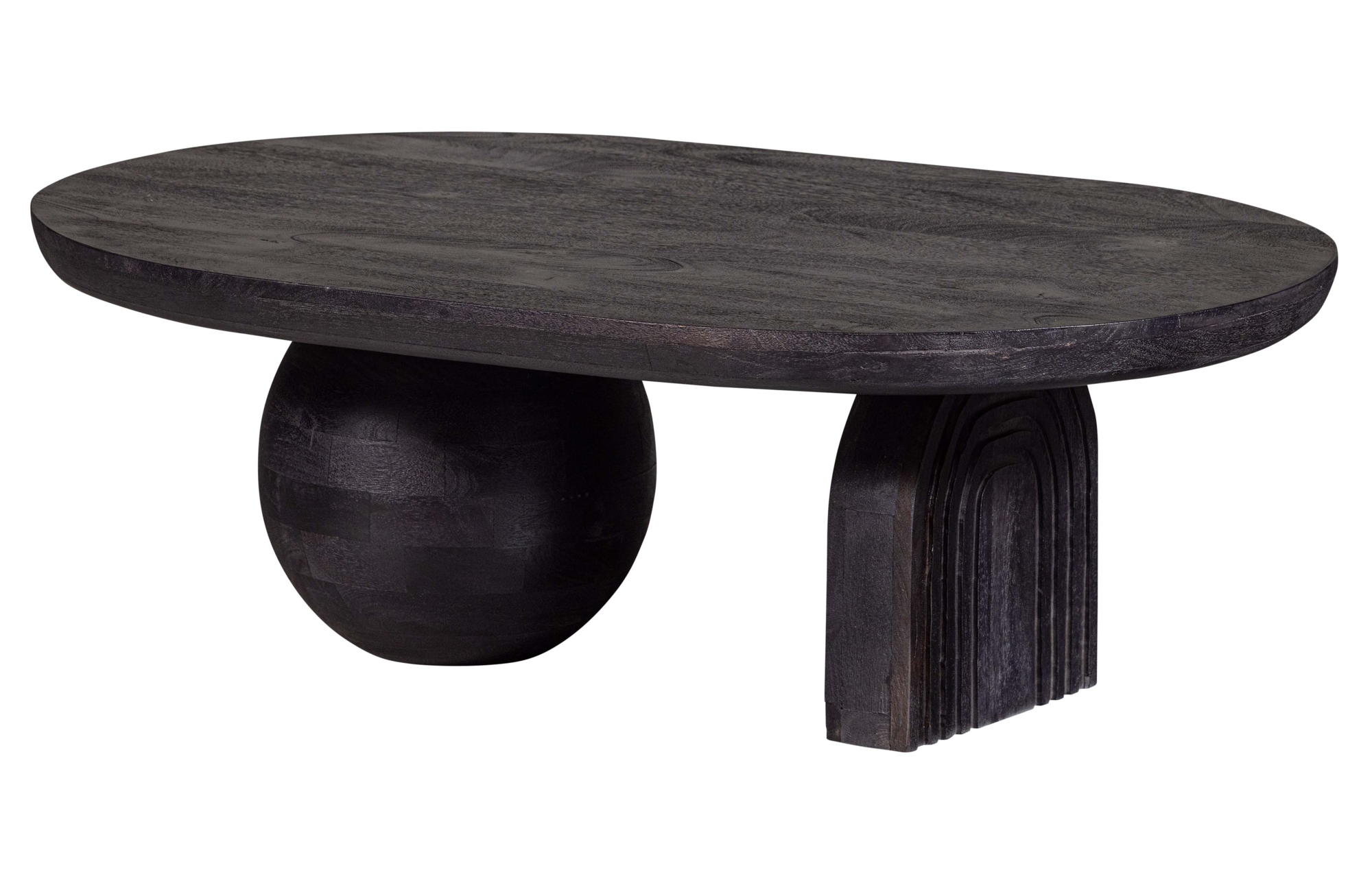 Steppe salontafel - zwart