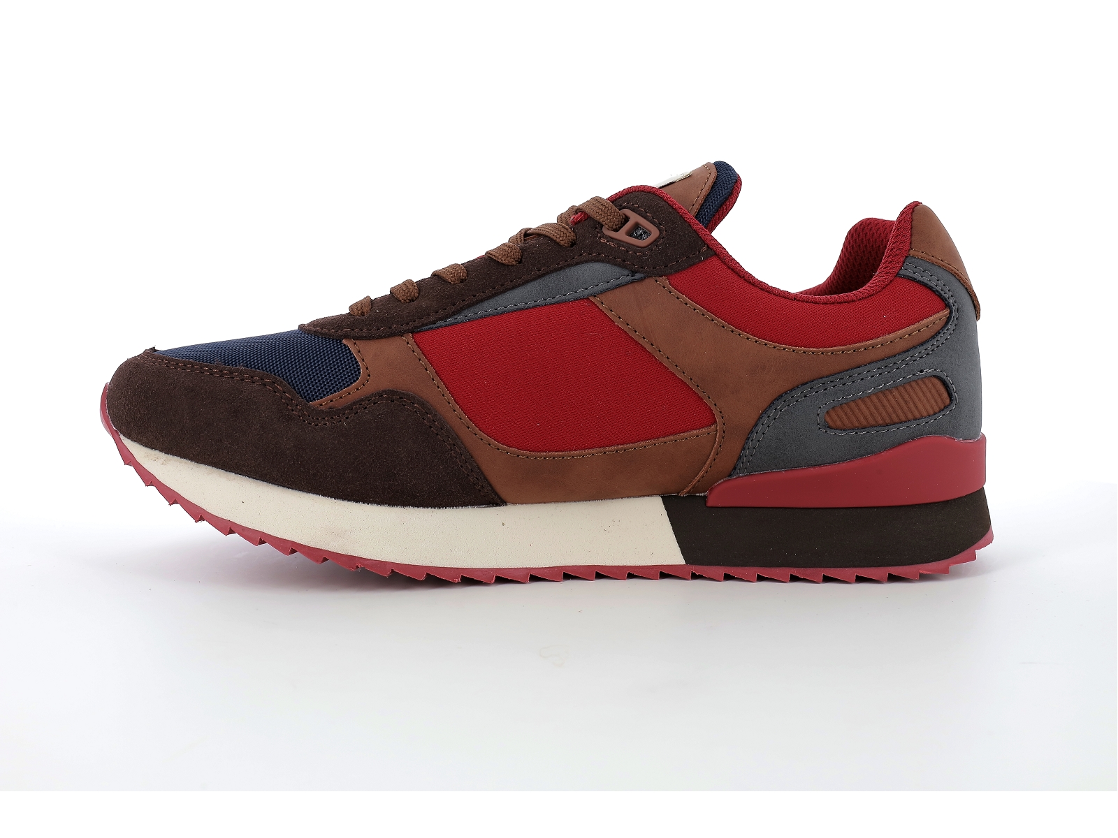 Serge blanco-CHAMONIX BICOLORE Matières combinées Rouge Marine