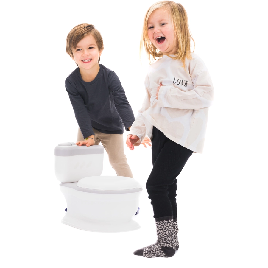 fillikid Töpfchen Mini Toilette Marlin grau  weiß