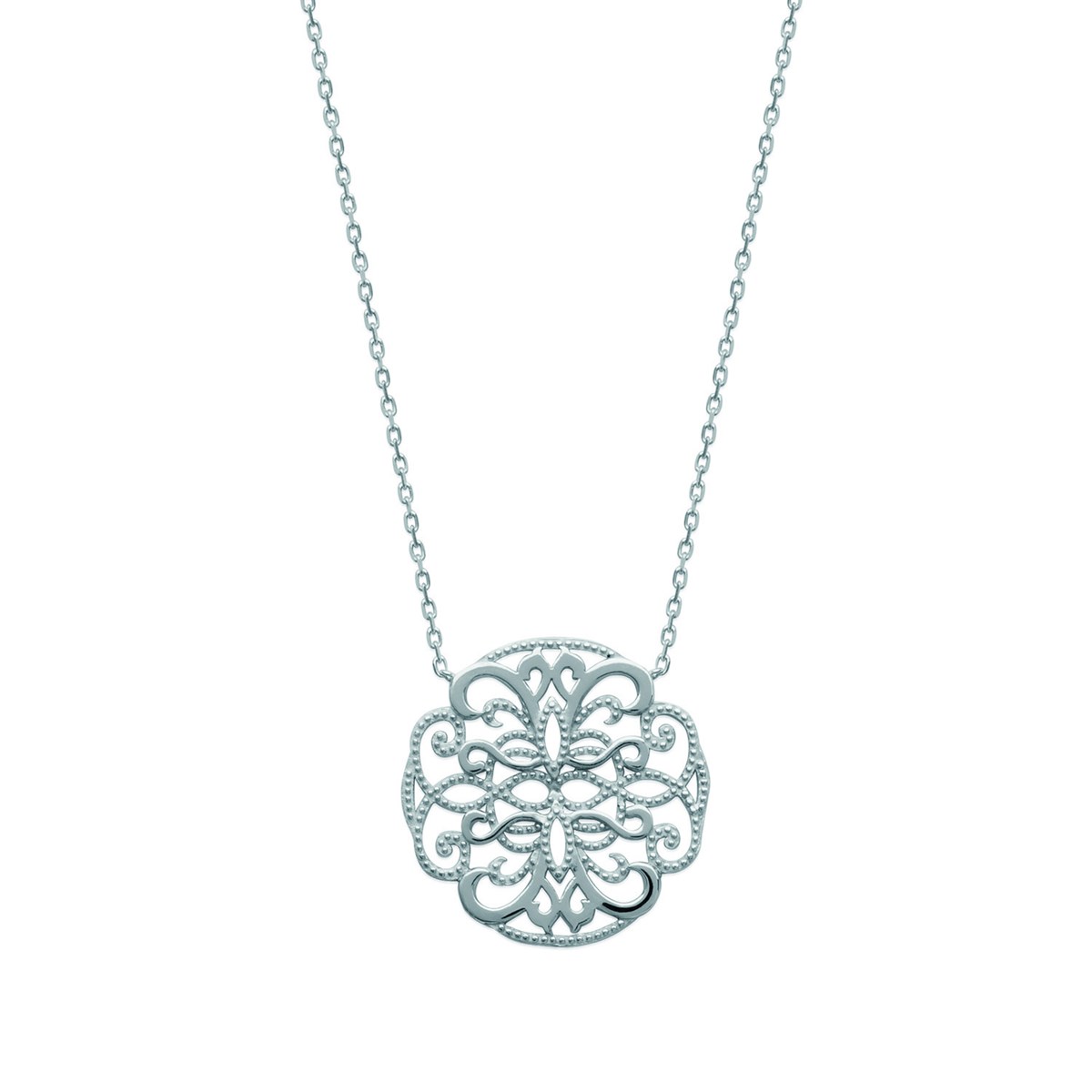 Collier Brillaxis filigrammé