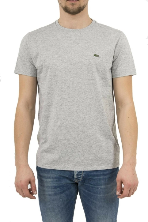 Tee shirt lacoste th6709 cca argent chine