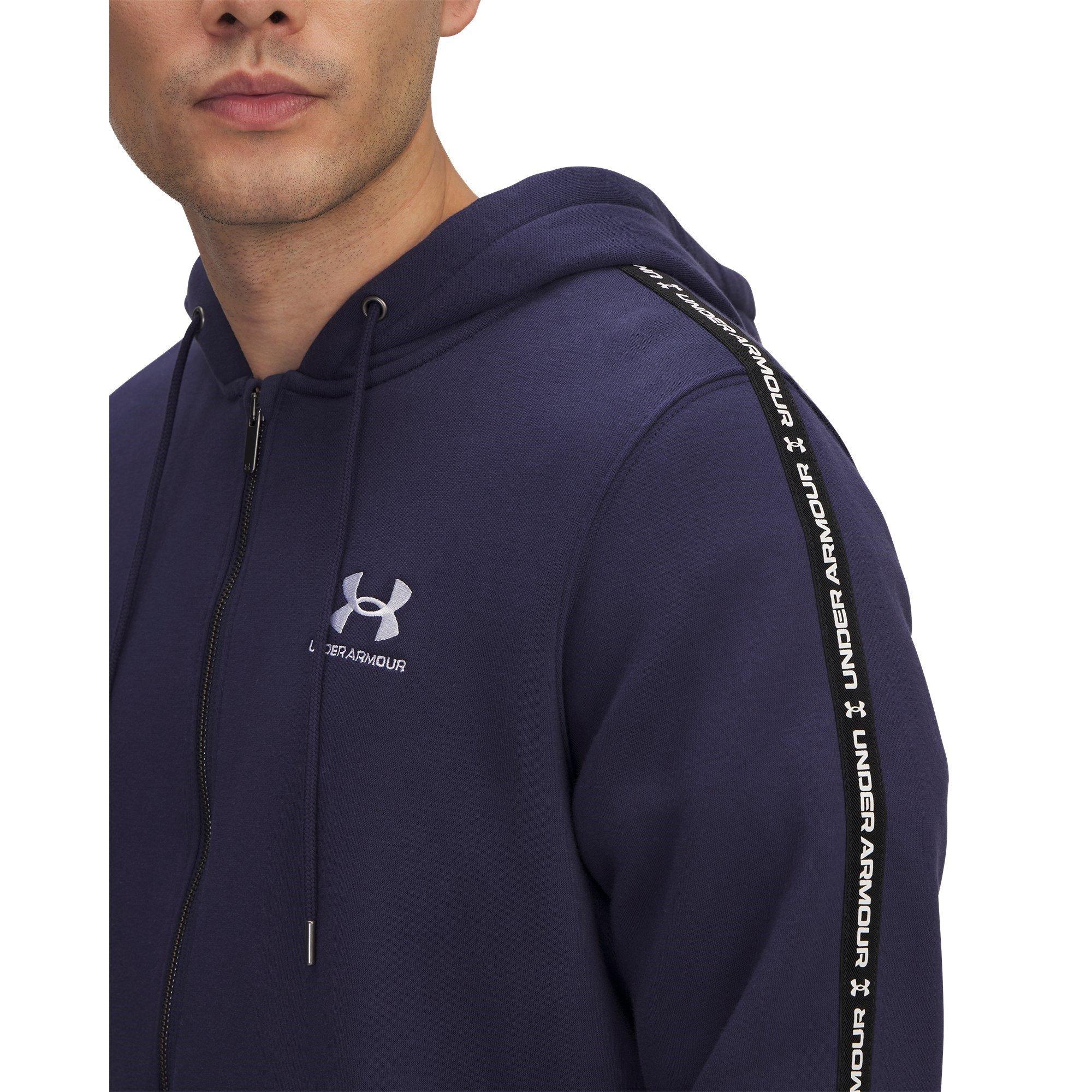 Under Armour UA Icon Fleece Taping Full Zip Hoodie Mens