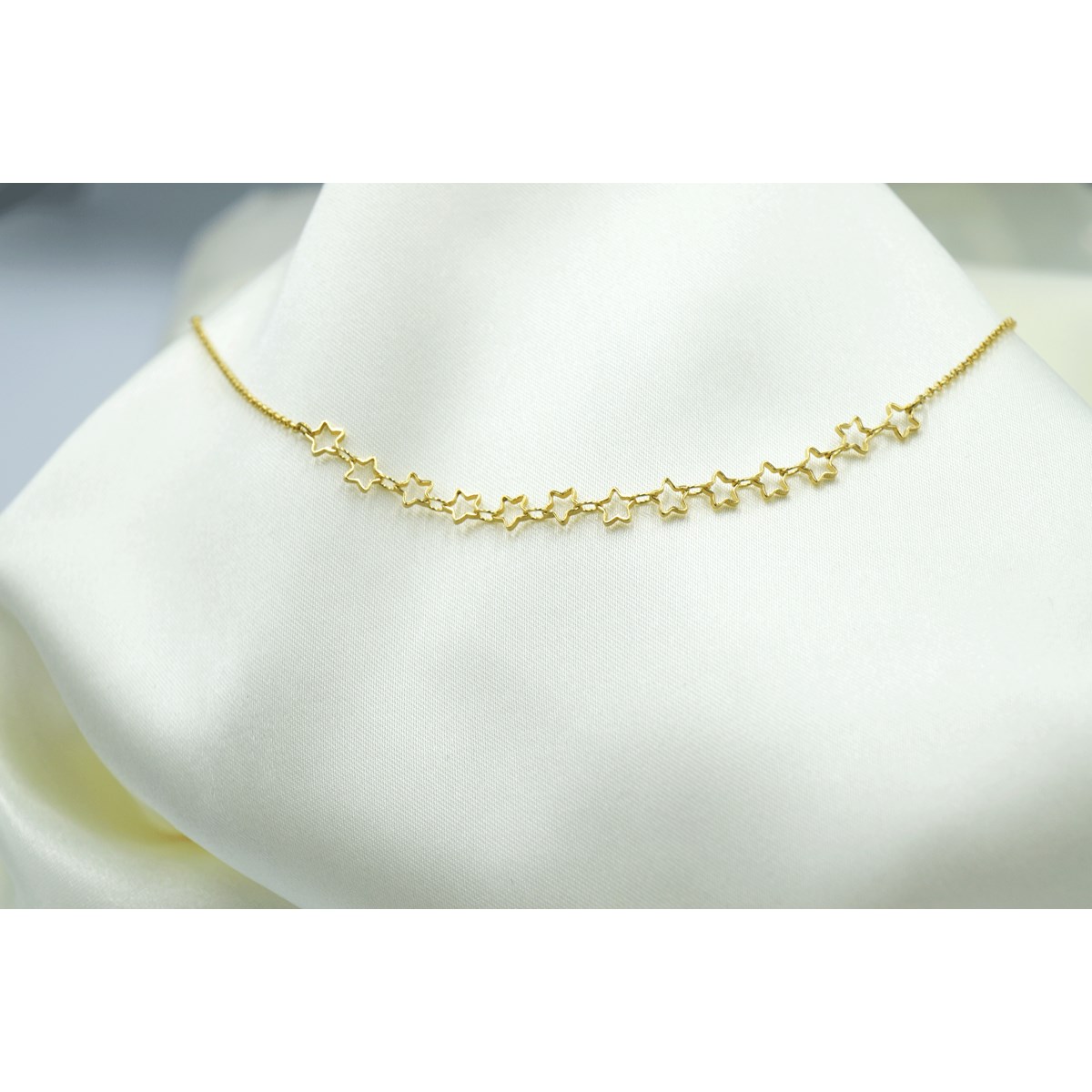 Collier Chaîne étoiles