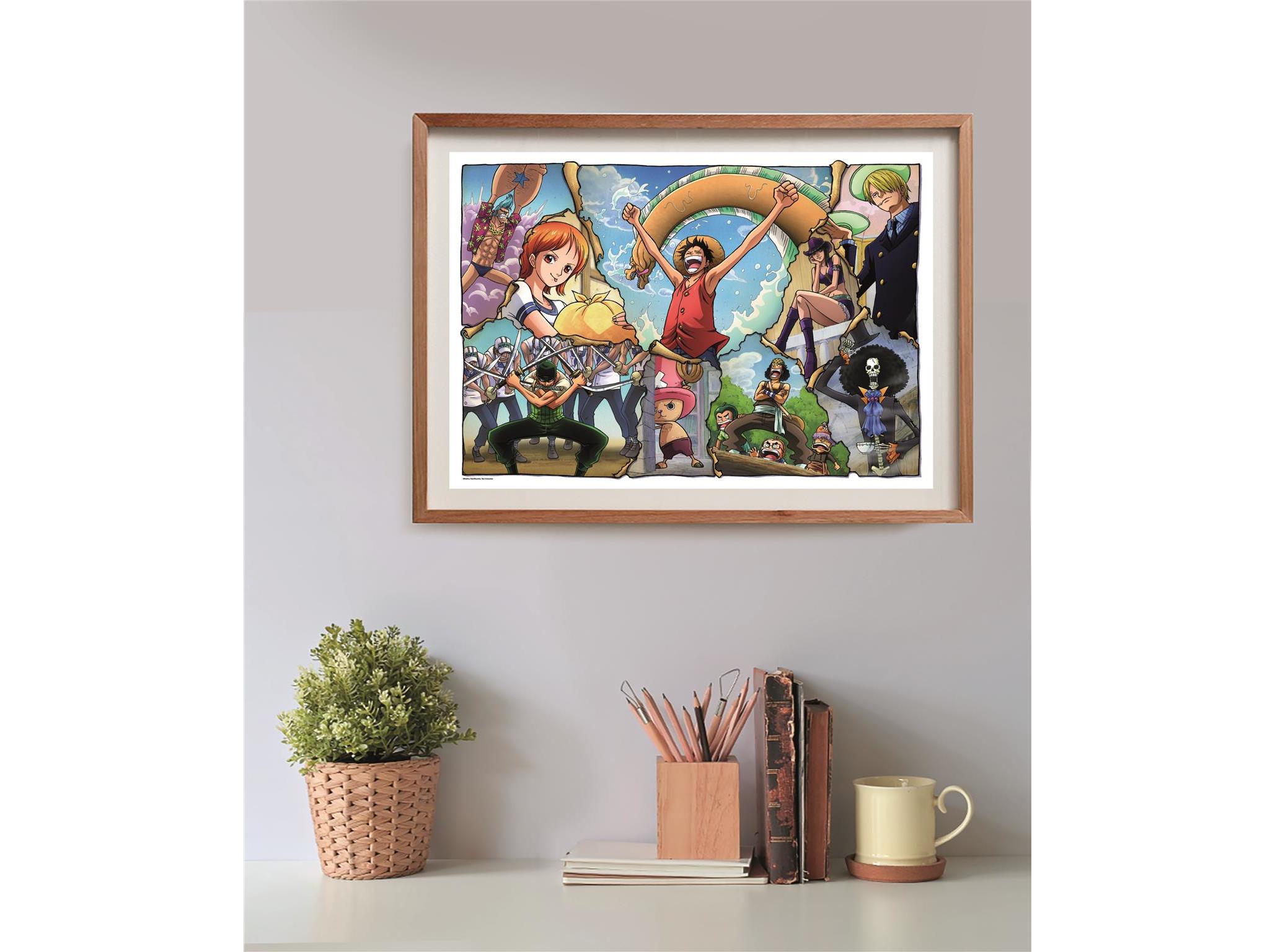 PUZZLE ANIME CUBO CLEMENTONI ONE PIECE 500 PEÇAS
