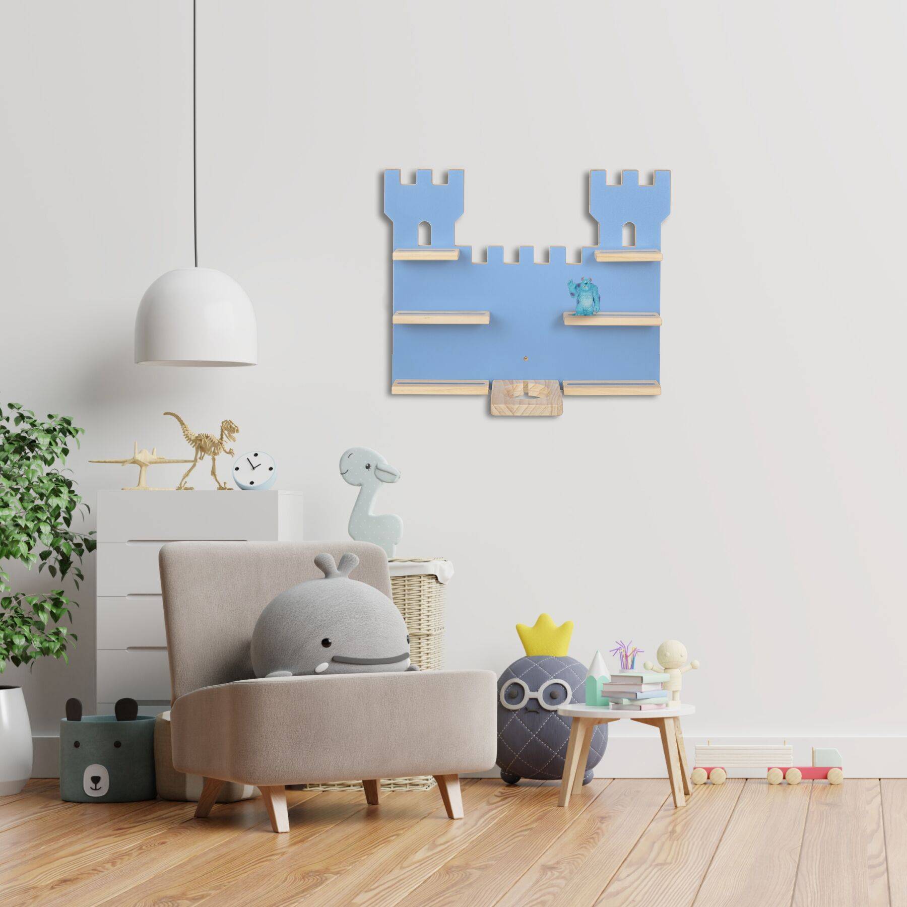 Wandregal MyLittleStory Fortress