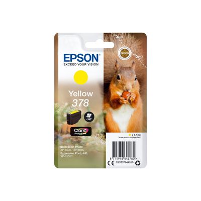 Epson 378 Ecureuil - jaune - cartouche d'encre originale