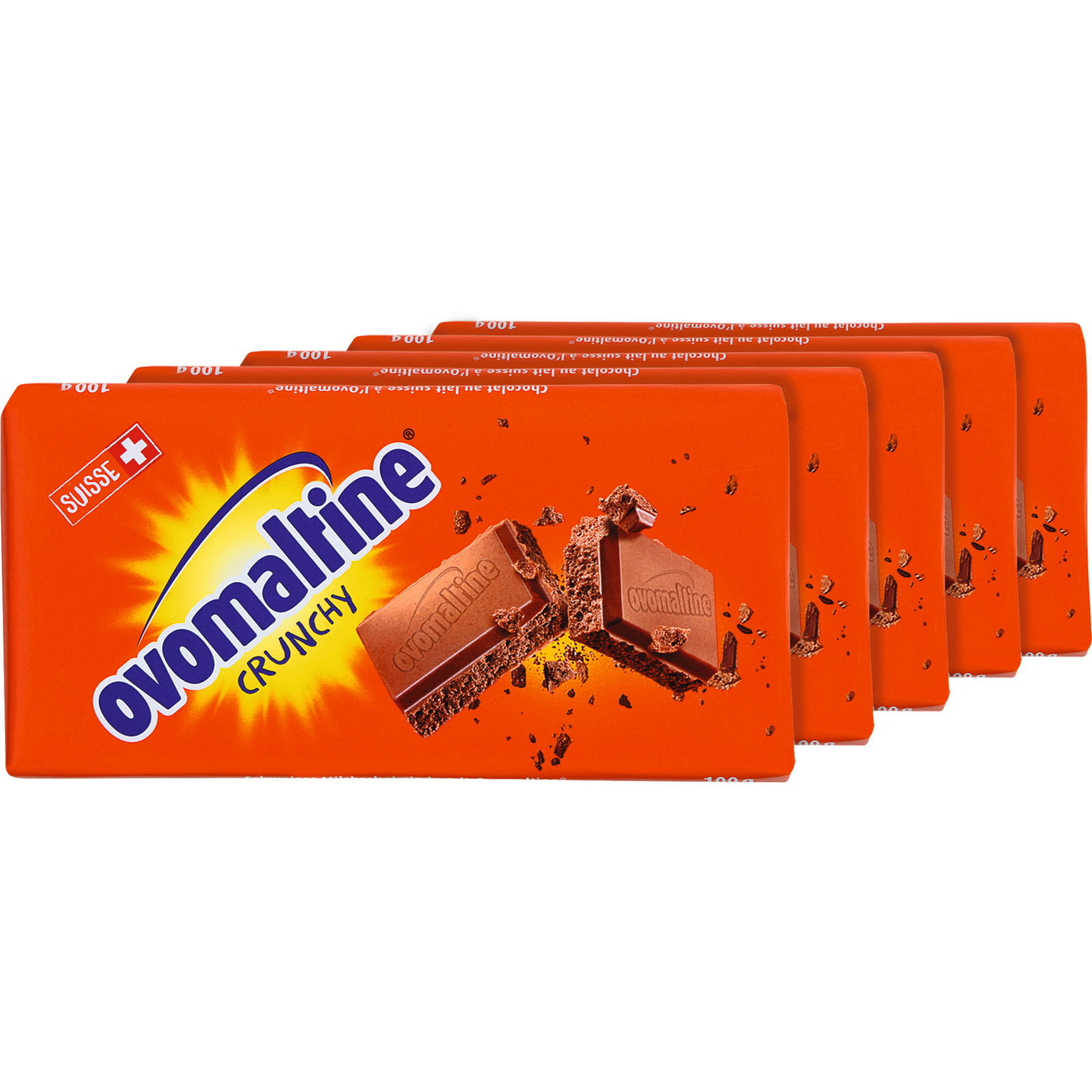 Ovomaltine Tafel Schokolade 5 x 100 g