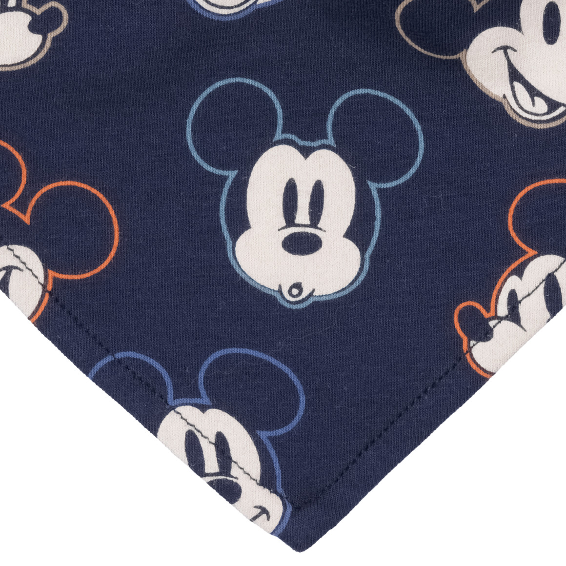 Topomini Micky Maus Bandana mit Allover-Muster dunkelblau