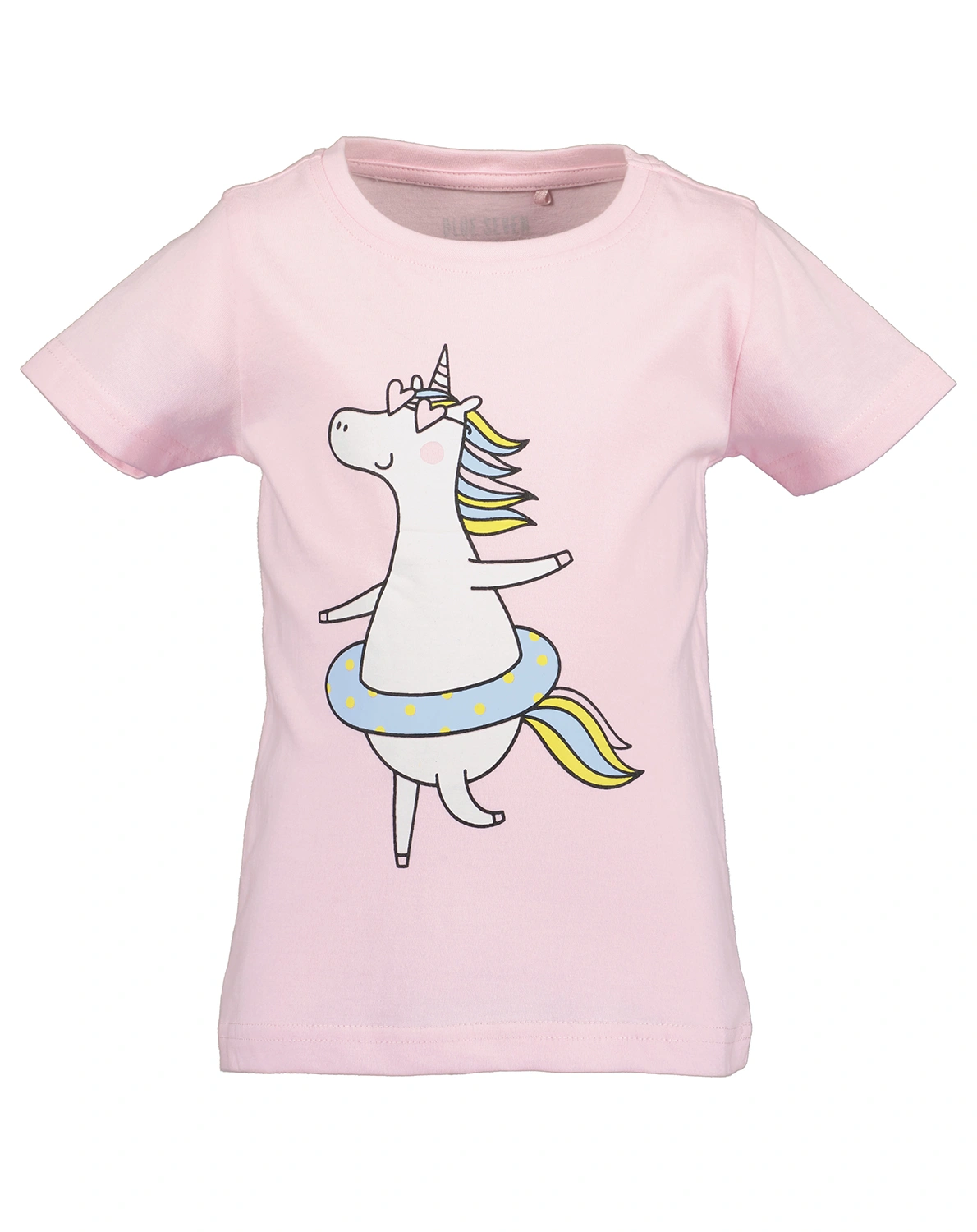 Schlafanzug UNICORN HOLIDAYS kurz in rosa/blau