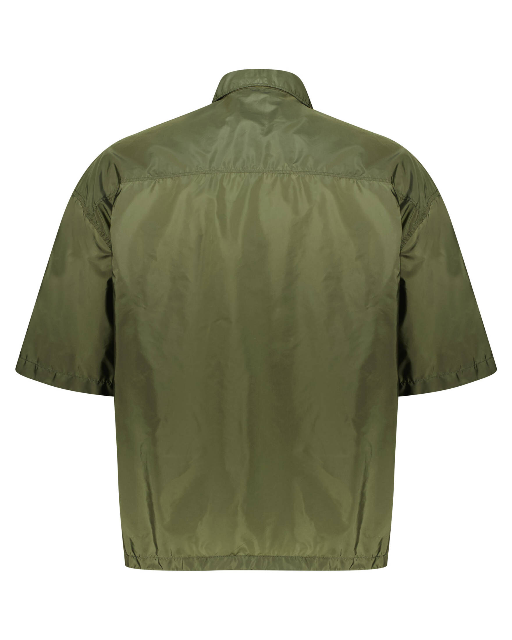 Prada| Herren Hemd aus leichtem Re-Nylon Oversized Fit
