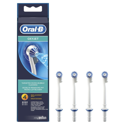 Oral-B Oxyjet 4 Canules de Rechange