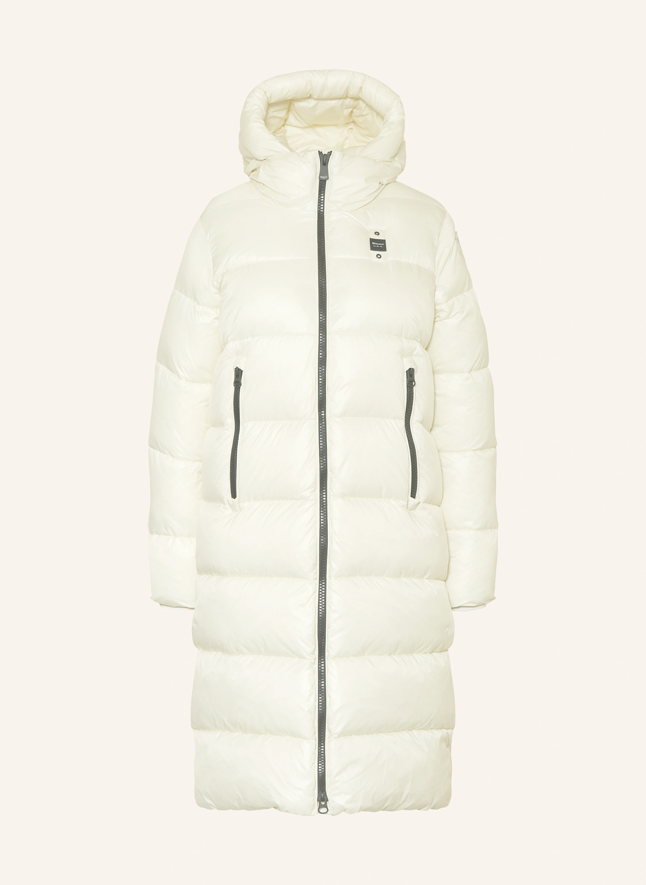 Blauer Steppmantel MARTHA