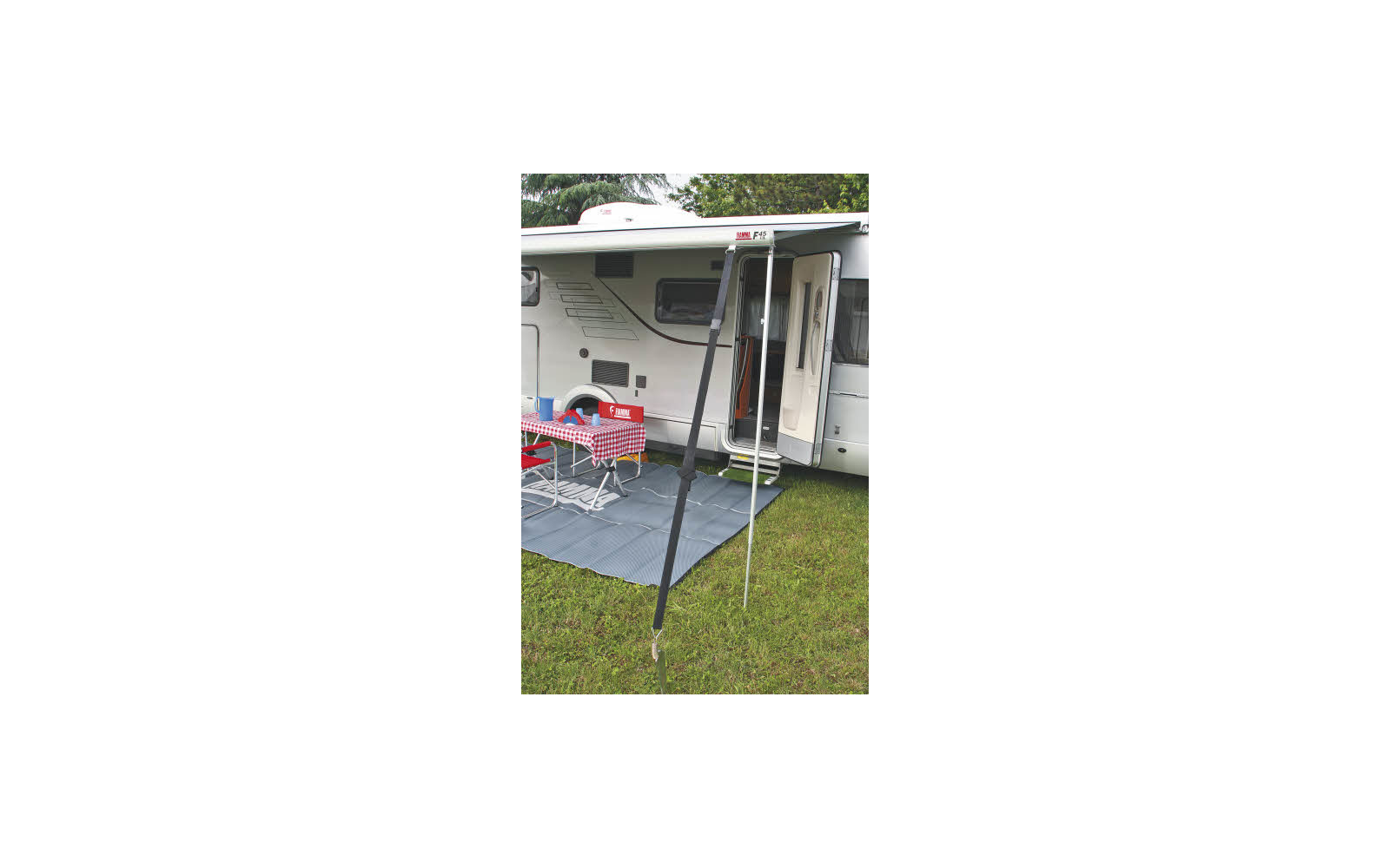 Fiamma Tie Down S Spanngurte Schwarz 300 cm