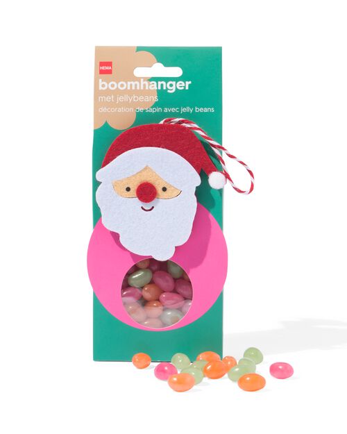 Ornement pour sapin jelly beans 130 grammes