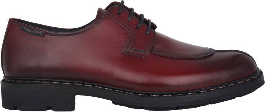 Mephisto Handgemaakte veterschoenen Rood
