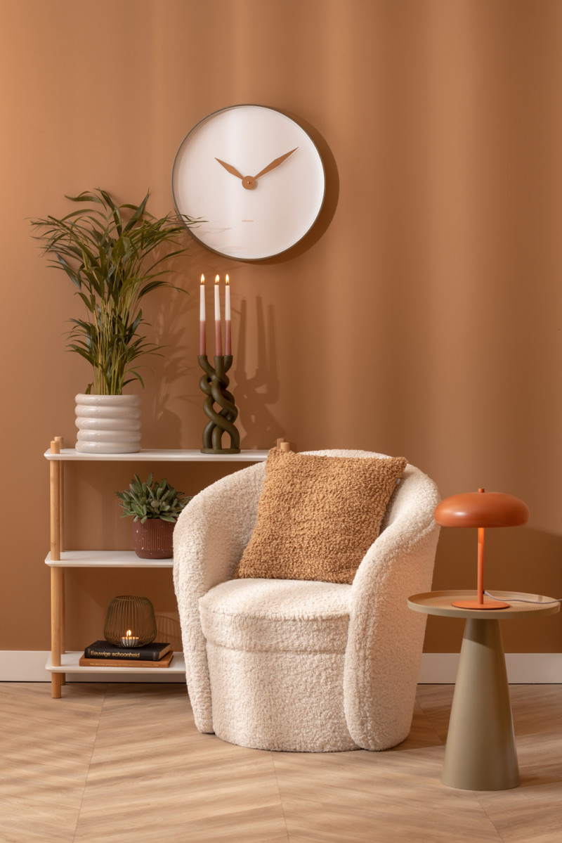Wall Clock Albatross KA5910BK Black
