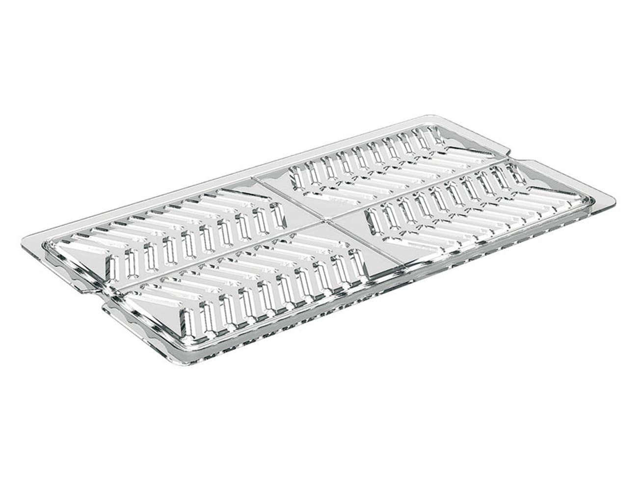 Egouttoir en copolyester - Cristal plus - format GN 1/4 - Matfer