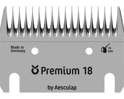 Premium schaarset, rund, 18/17 tanden