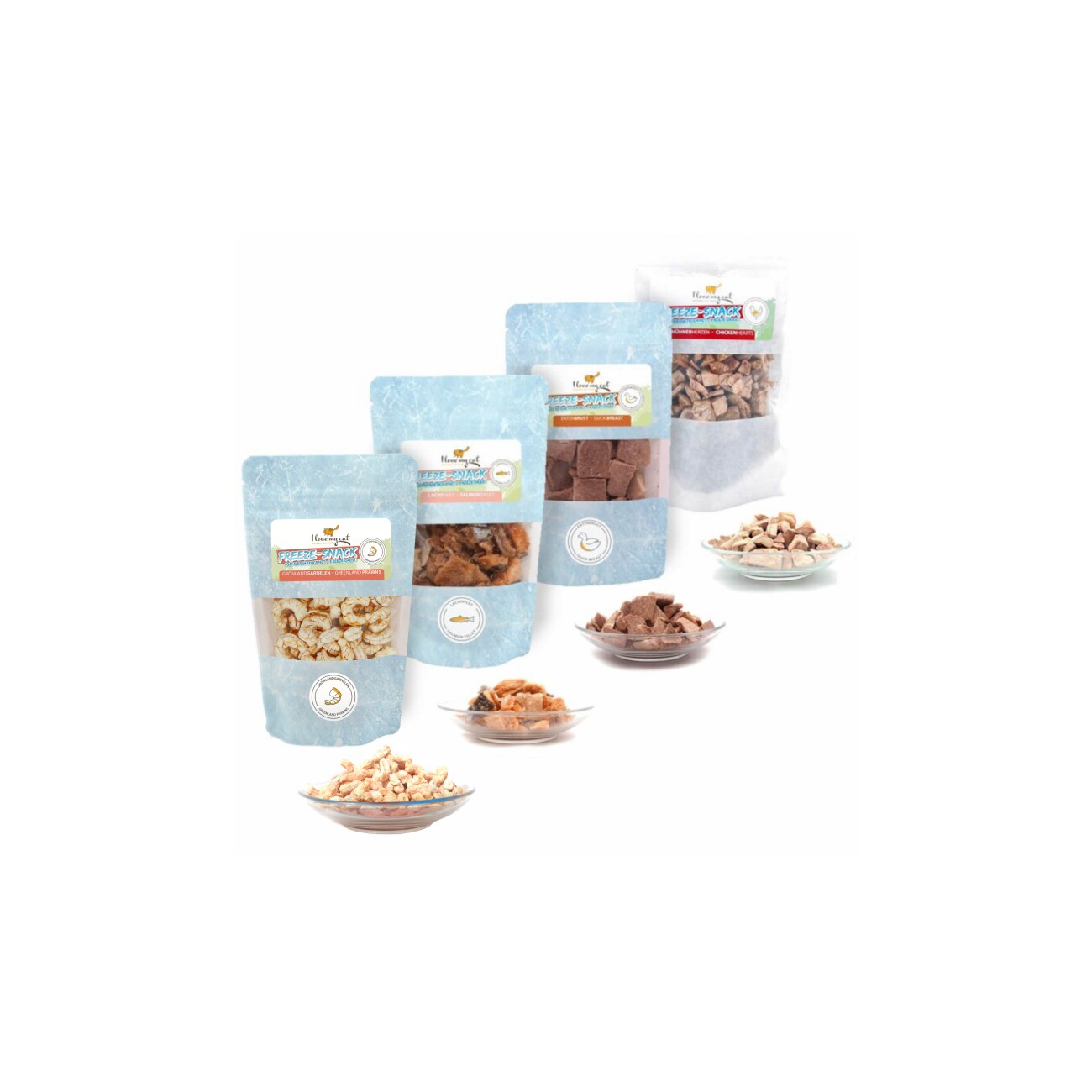 I love my cat ILMC Freeze-Snacks für Katzen als Sparset