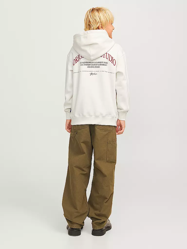 JACK & JONES Jungen Kapuzensweater - Hoodie JORFREDERIKSBERG beige
