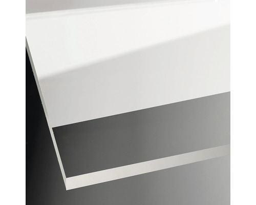 Hoekinstap draaideur, 4-delig, Breuer Panorama 80x80 cm, decor Intima, profielkleur chroom