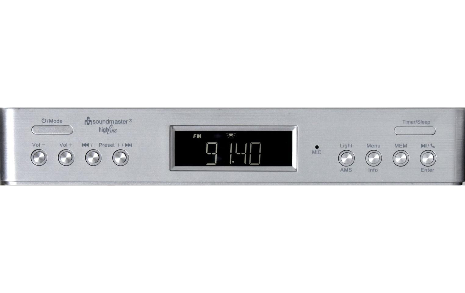 Soundmaster Digitalradio (DAB+) »UR2045SI« ( Digitalradio (DAB+) | FM-Tuner )
