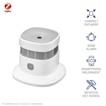 KlikAanKlikUit Trust Smart HomeZSDR-850 Rookmelder Draadloos