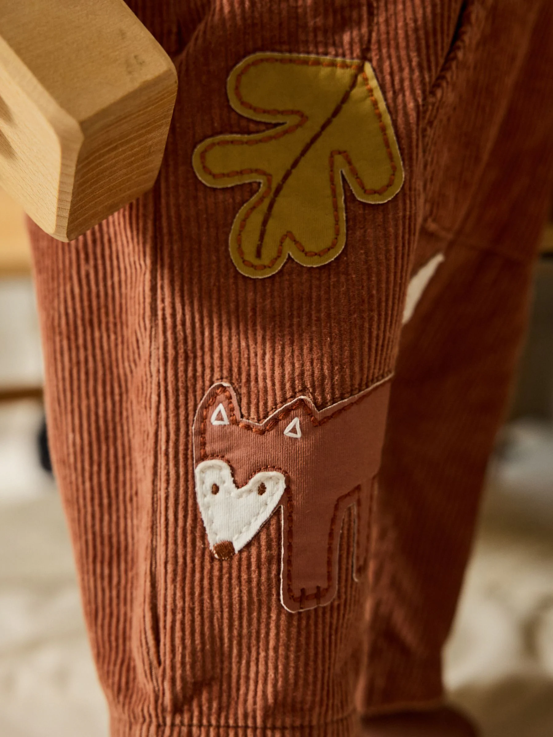 Bruin Woodland - Babyset van tuinbroek en rompertje (0mnd-2jr)