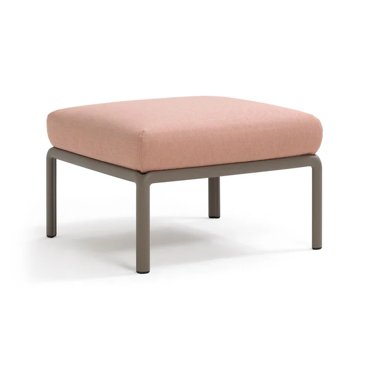 Nardi - Komodo Pouf, tortora / rosa quarzo