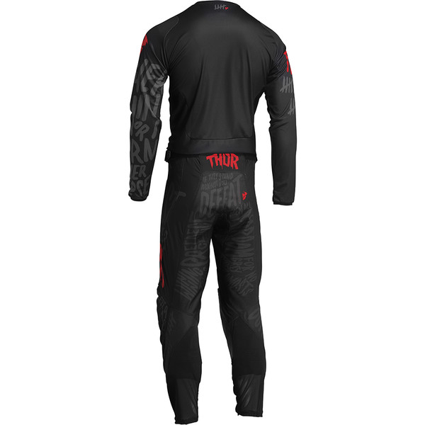 Thor Motocross - Pantalon Pulse Counting Sheep Noir / Rouge