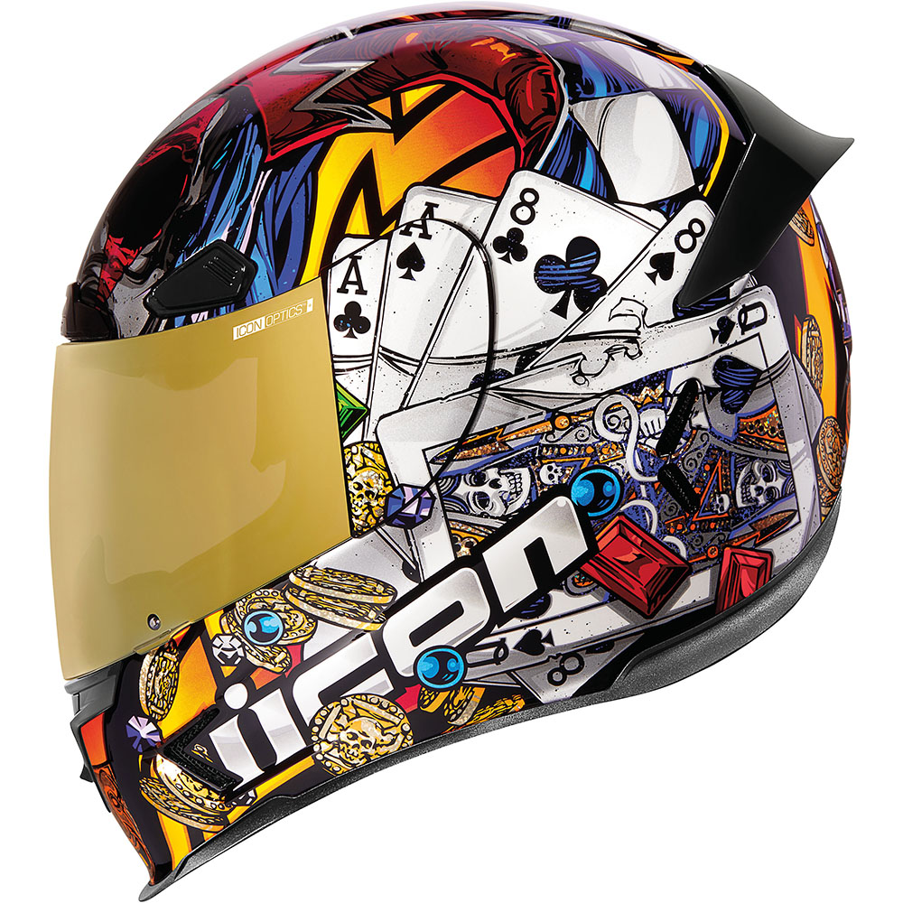 Icon - Casque Airframe Pro Luckylid3 Multicolore