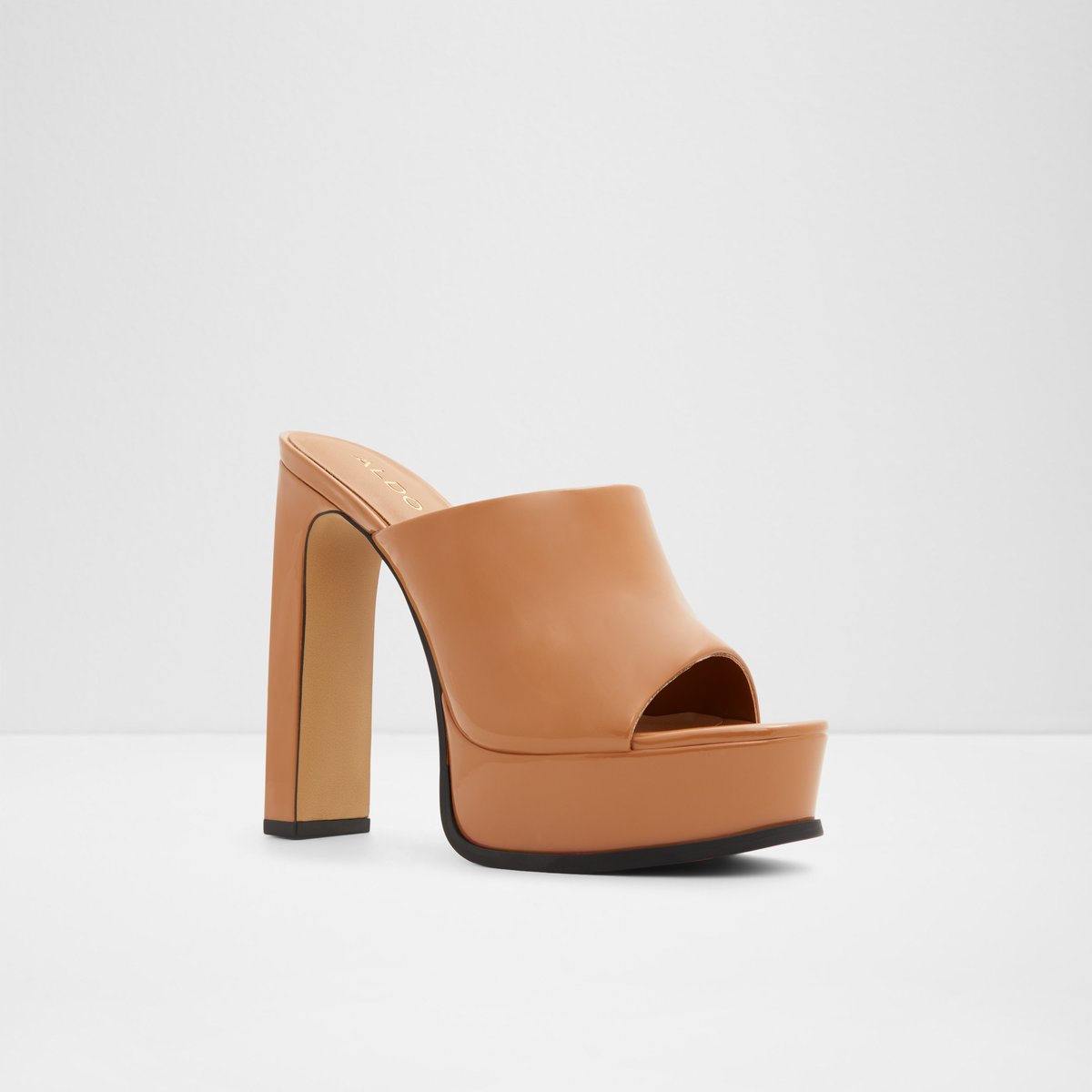 Savilla Dark Beige Women Mule Shoes