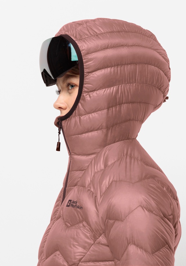 Jack Wolfskin Daunenjacke »ALPSPITZE DOWN HOODY W« mit Kapuze