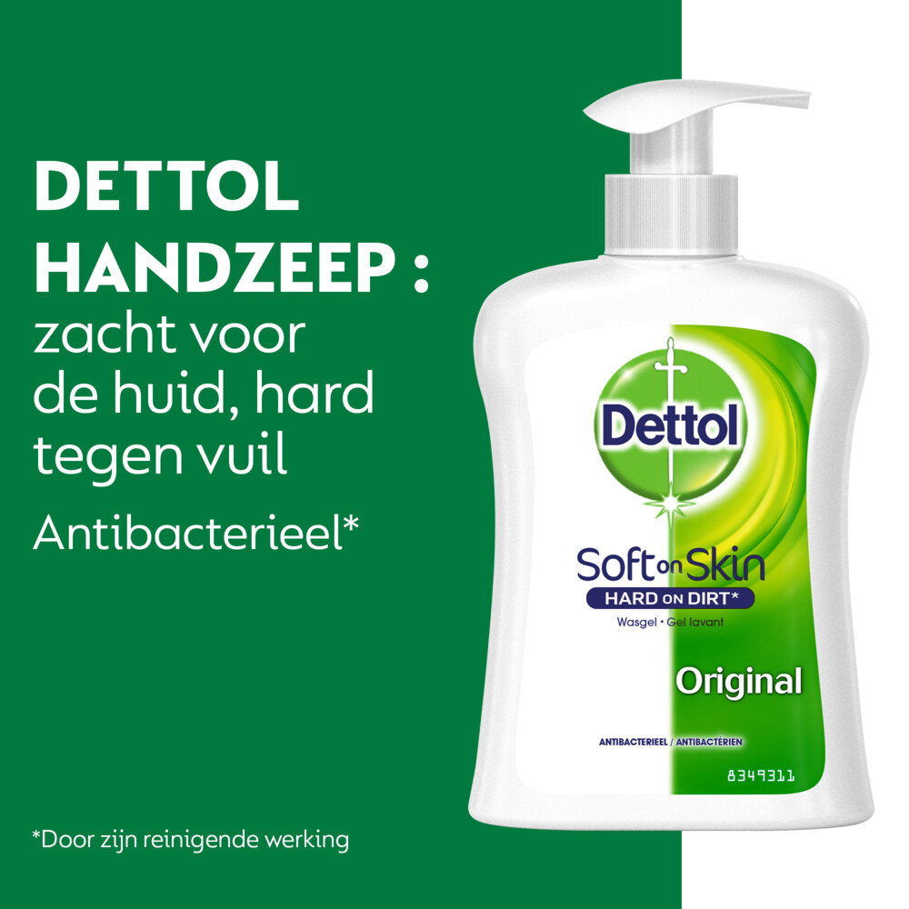 6x Dettol Handzeep Original250 ml