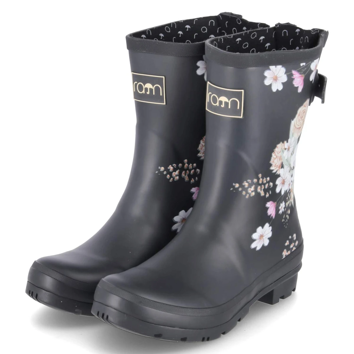 RajnGummistiefel BLOSS - black-multi