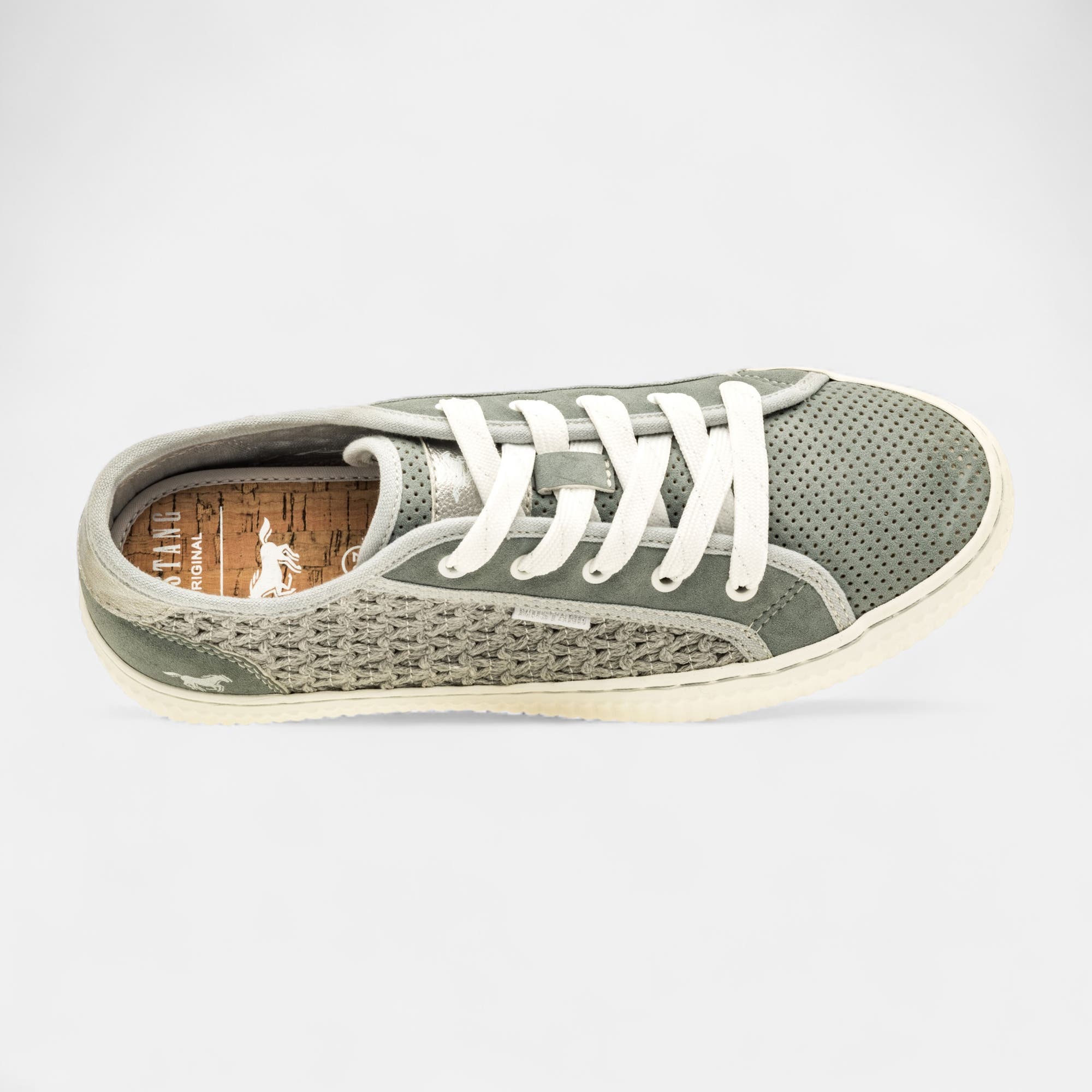 Baskets basses Femme gris