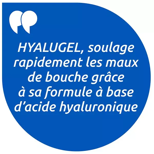 Enxaguante bucal Hyalugel para aftas e feridas leves 100ml + 50ml grátis