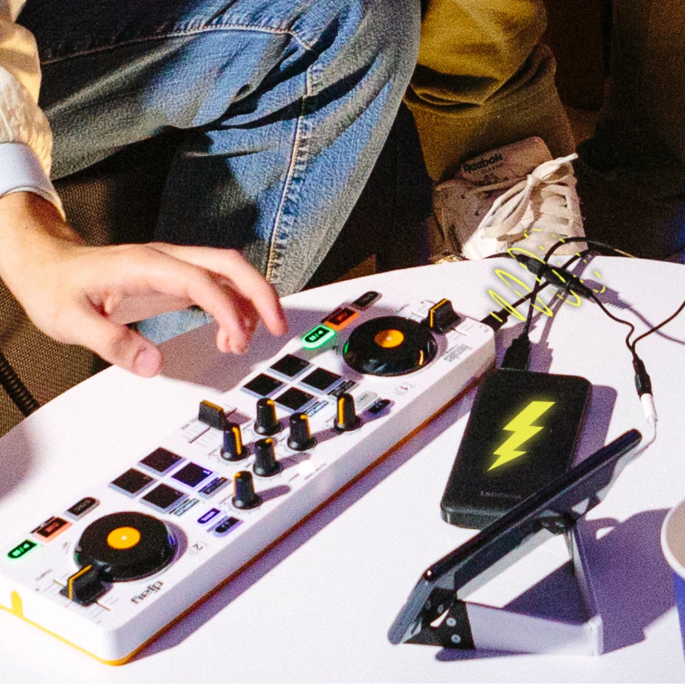Hercules DJControl Mix Bluetooth draadloze controller voor smartphones