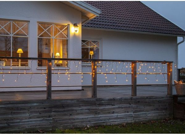 Kerstverlichting - Guirlande - Warm Wit - 9600 LED's - 0,55 m Hoogte
