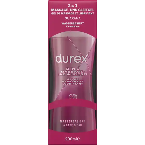 2in1 Massage & Gleitgel Guarana